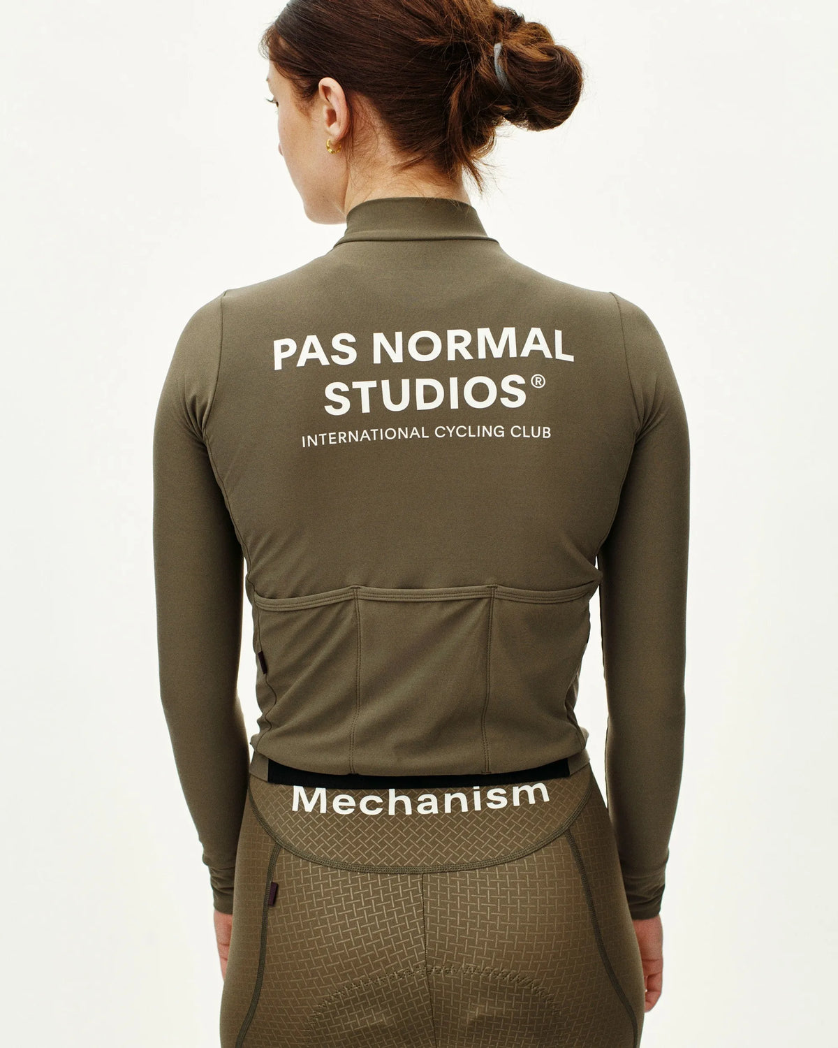 PAS NORMAL STUDIOS Women Mechanism Long Sleeve Jersey - Mud