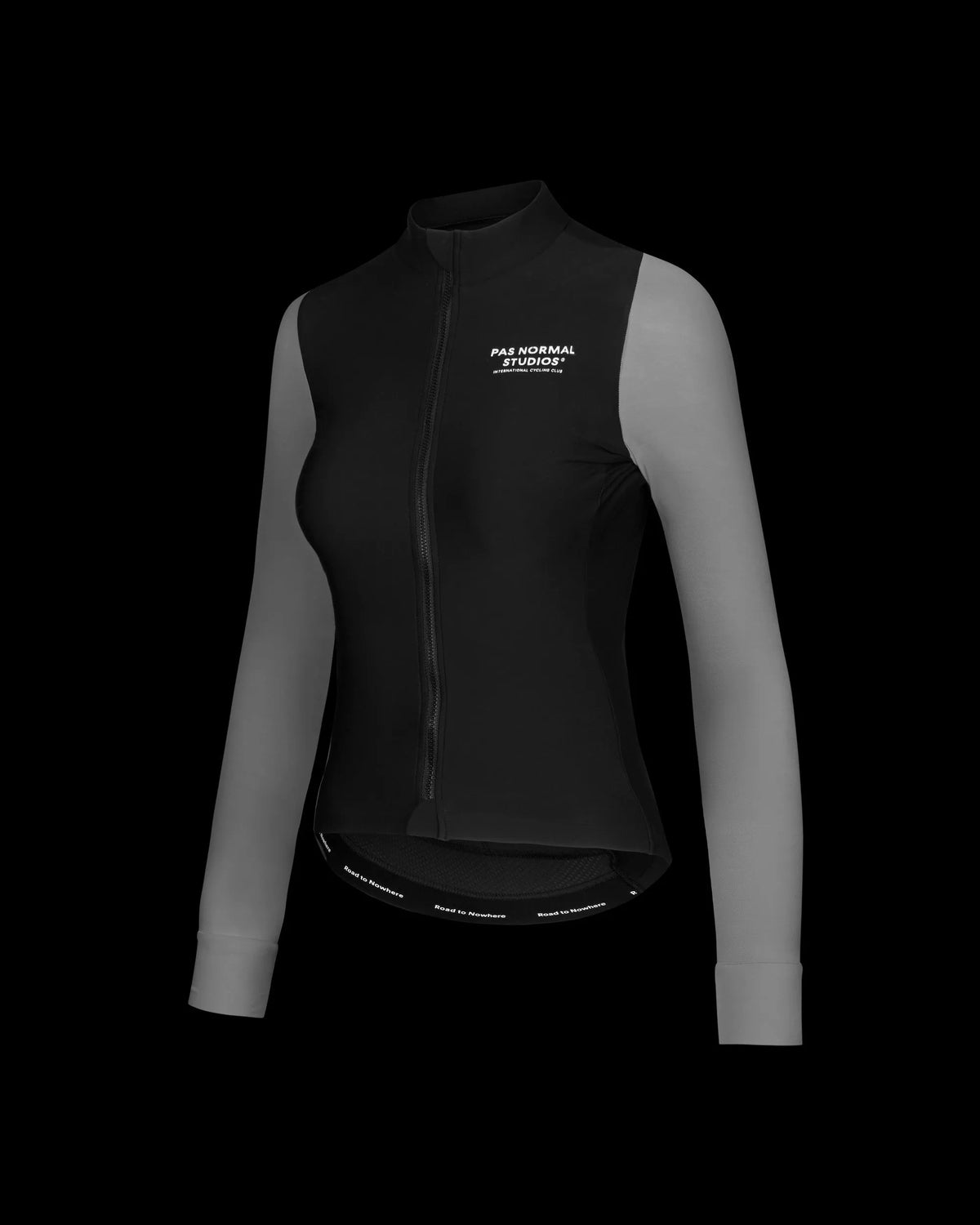 PAS NORMAL STUDIOS Women Mechanism Long Sleeve Jersey - Black / Medium Grey