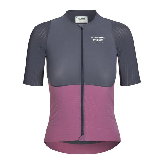 PAS NORMAL STUDIOS Women Mechanism Pro Jersey - Dark Navy / Mauve