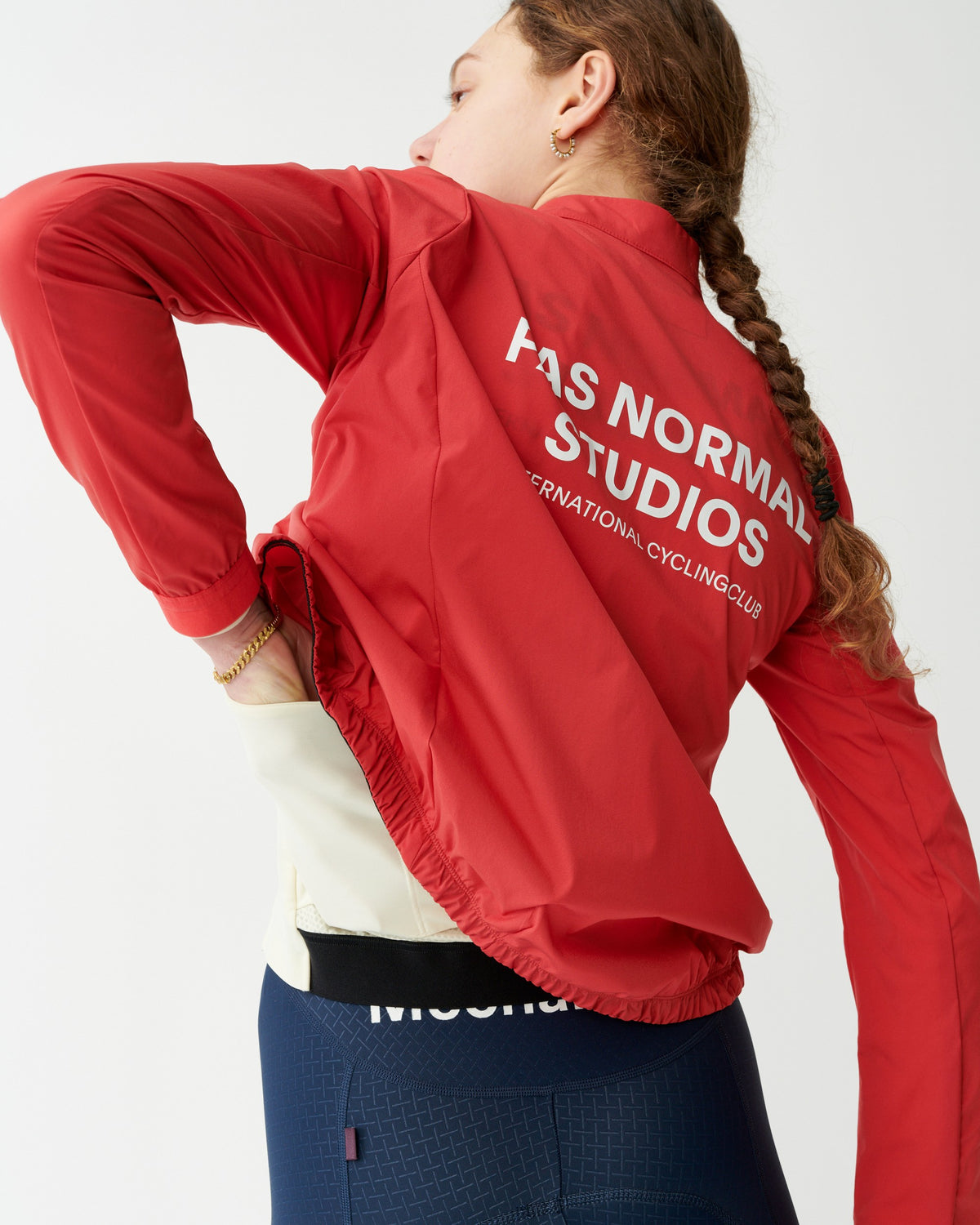 PAS NORMAL STUDIOS Women Mechanism Stow Away Jacket - Deep Red