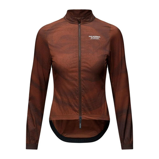 PAS NORMAL STUDIOS Women Mechanism Stow Away Jacket - AOP Light brown