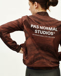 PAS NORMAL STUDIOS Women Mechanism Stow Away Jacket - AOP Light brown