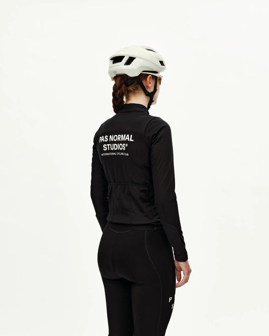 PAS NORMAL STUDIOS Women Mechanism Thermal Long Sleeve Jersey 2.0 - Black