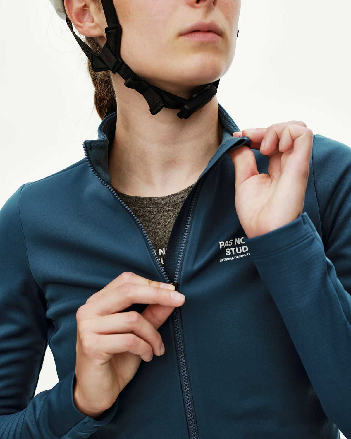 PAS NORMAL STUDIOS Women Mechanism Thermal Long Sleeve Jersey 2.0 - Denim Blue
