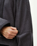 PAS NORMAL STUDIOS Women Off-Race Boiled Wool Jacket - Steel