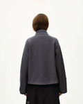 PAS NORMAL STUDIOS Women Off-Race Boiled Wool Jacket - Steel