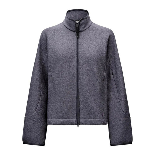PAS NORMAL STUDIOS Women Off-Race Boiled Wool Jacket - Steel