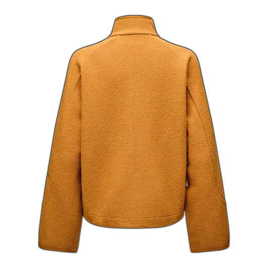 PAS NORMAL STUDIOS Women Off-Race Boiled Wool Jacket - Ochre