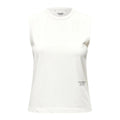 PAS NORMAL STUDIOS Women Off-Race Cotton Tech Top - Off White