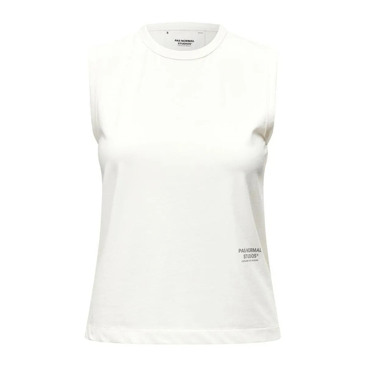 PAS NORMAL STUDIOS Women Off-Race Cotton Tech Top - Off White