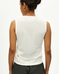 PAS NORMAL STUDIOS Women Off-Race Cotton Tech Top - Off White