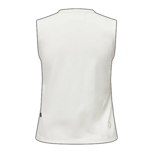 PAS NORMAL STUDIOS Women Off-Race Cotton Tech Top - Off White