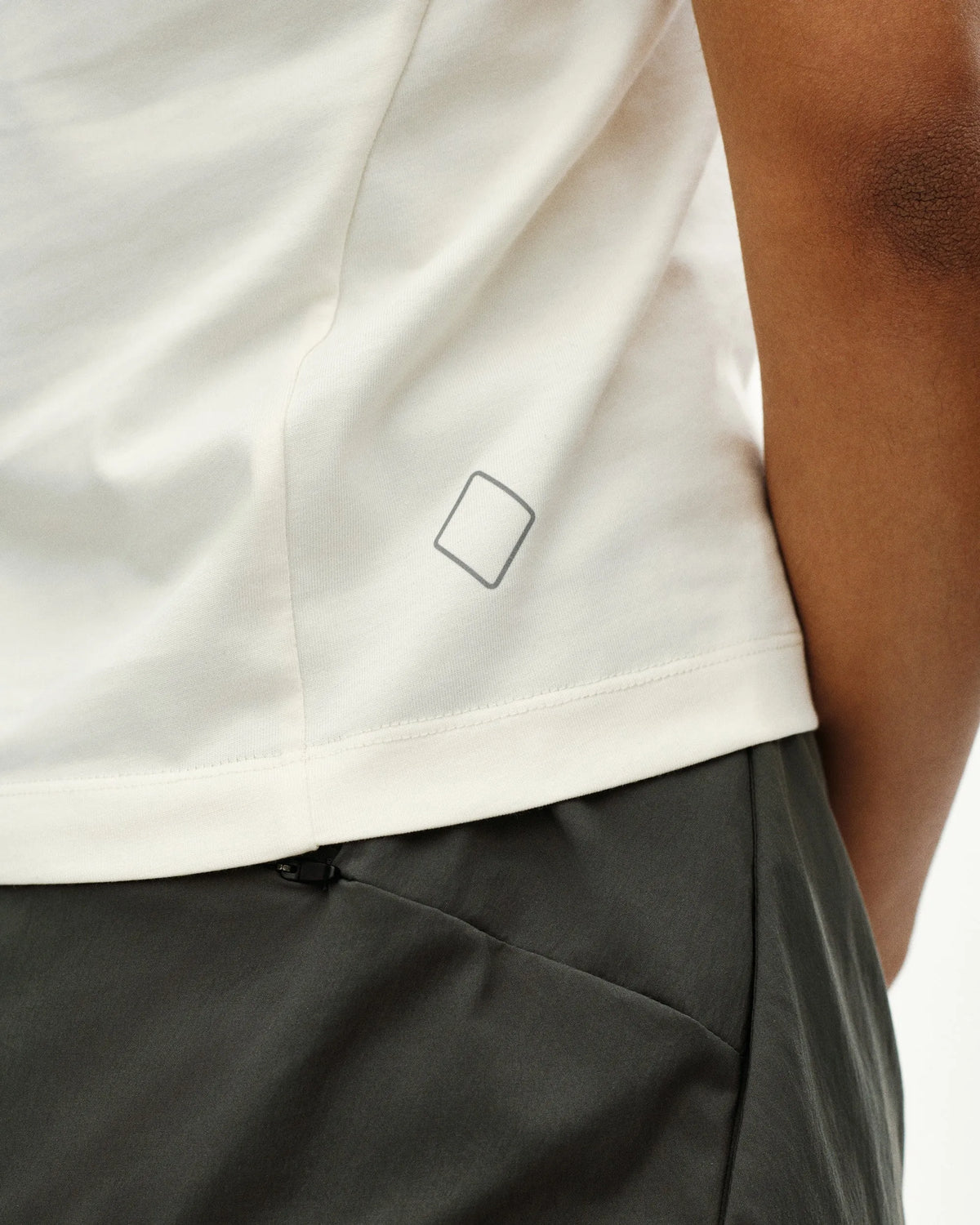 PAS NORMAL STUDIOS Women Off-Race Cotton Tech Top - Off White