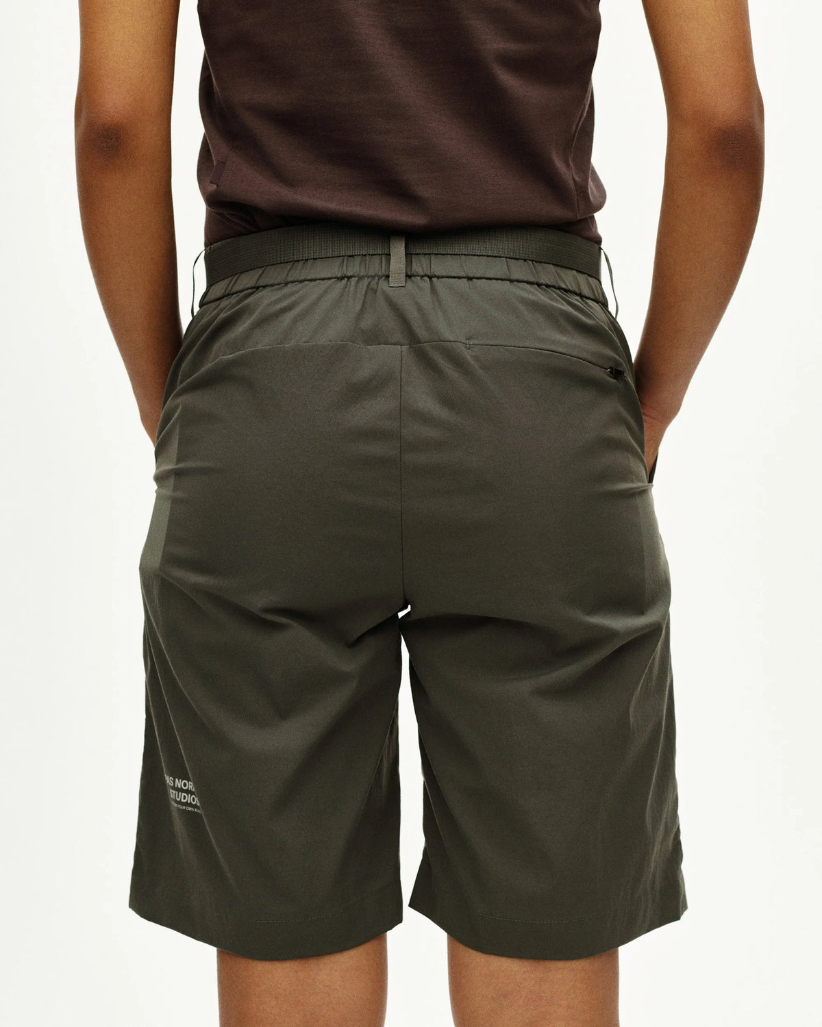 PAS NORMAL STUDIOS Women Off-Race Light Tech Shorts - Dark Grey