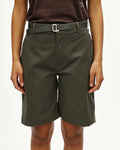 PAS NORMAL STUDIOS Women Off-Race Light Tech Shorts - Dark Grey