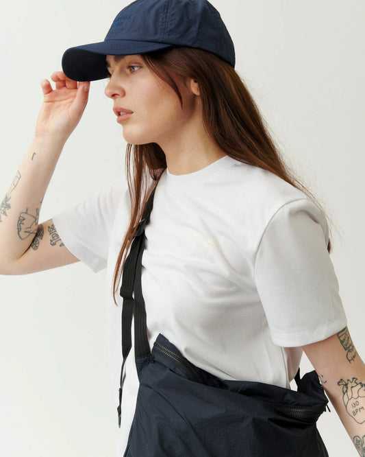 PAS NORMAL STUDIOS Women Off-Race Lightweight T-Shirt - White