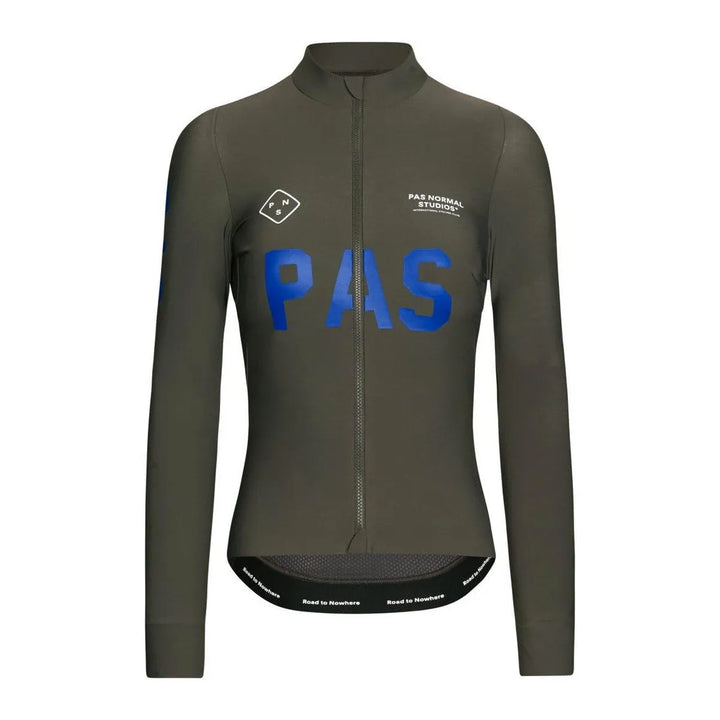 PAS NORMAL STUDIOS Women PAS Mechanism Long Sleeve Jersey - Dark Olive
