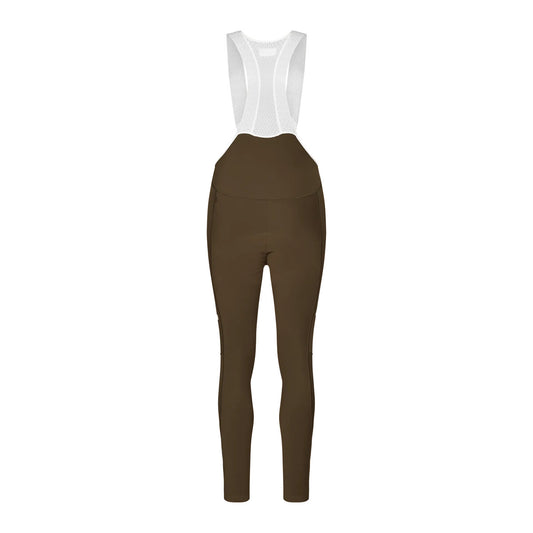 PAS NORMAL STUDIOS Women PAS Mechanism Thermal Long Bibs - Dark Earth