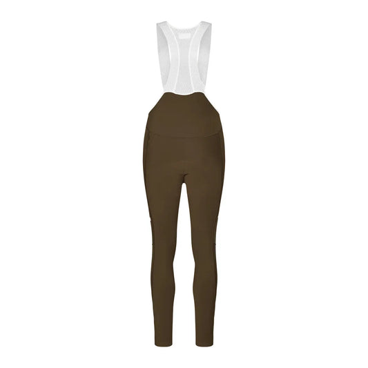 PAS NORMAL STUDIOS Women PAS Mechanism Thermal Long Bibs - Dark Earth