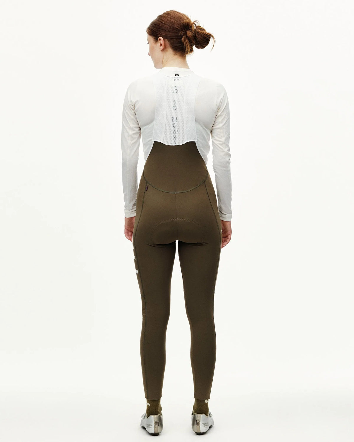 PAS NORMAL STUDIOS Women PAS Mechanism Thermal Long Bibs - Dark Earth