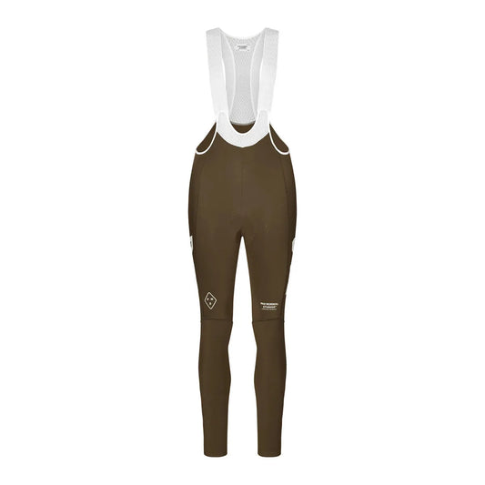 PAS NORMAL STUDIOS Women PAS Mechanism Thermal Long Bibs - Dark Earth