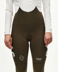 PAS NORMAL STUDIOS Women PAS Mechanism Thermal Long Bibs - Dark Earth