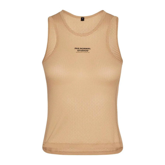 PAS NORMAL STUDIOS Women Sleeveless Base Layer - Camel