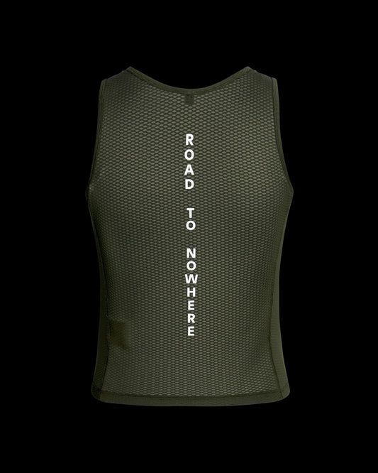 PAS NORMAL STUDIOS Women Sleeveless Base Layer - Olive