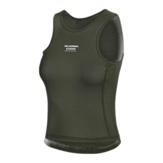 PAS NORMAL STUDIOS Women Sleeveless Base Layer - Olive
