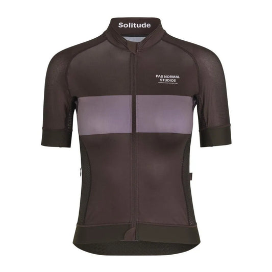 PAS NORMAL STUDIOS Women Solitude Jersey - Light Olive Stripe