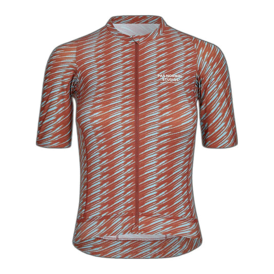 PAS NORMAL STUDIOS Women Solitude Jersey - Sky Blue / Brick