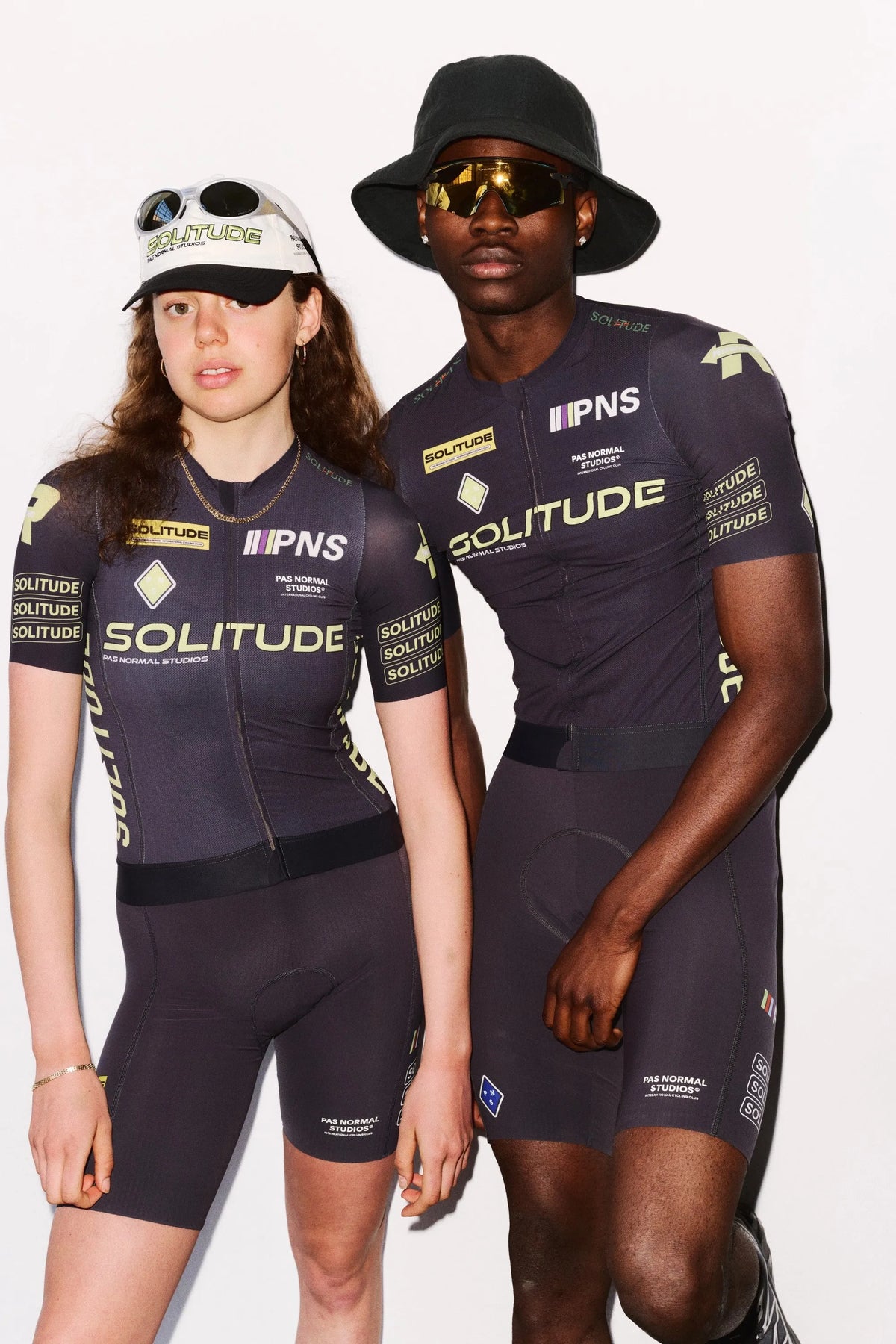 PAS NORMAL STUDIOS Women Solitude Logo Jersey - Dark Grey