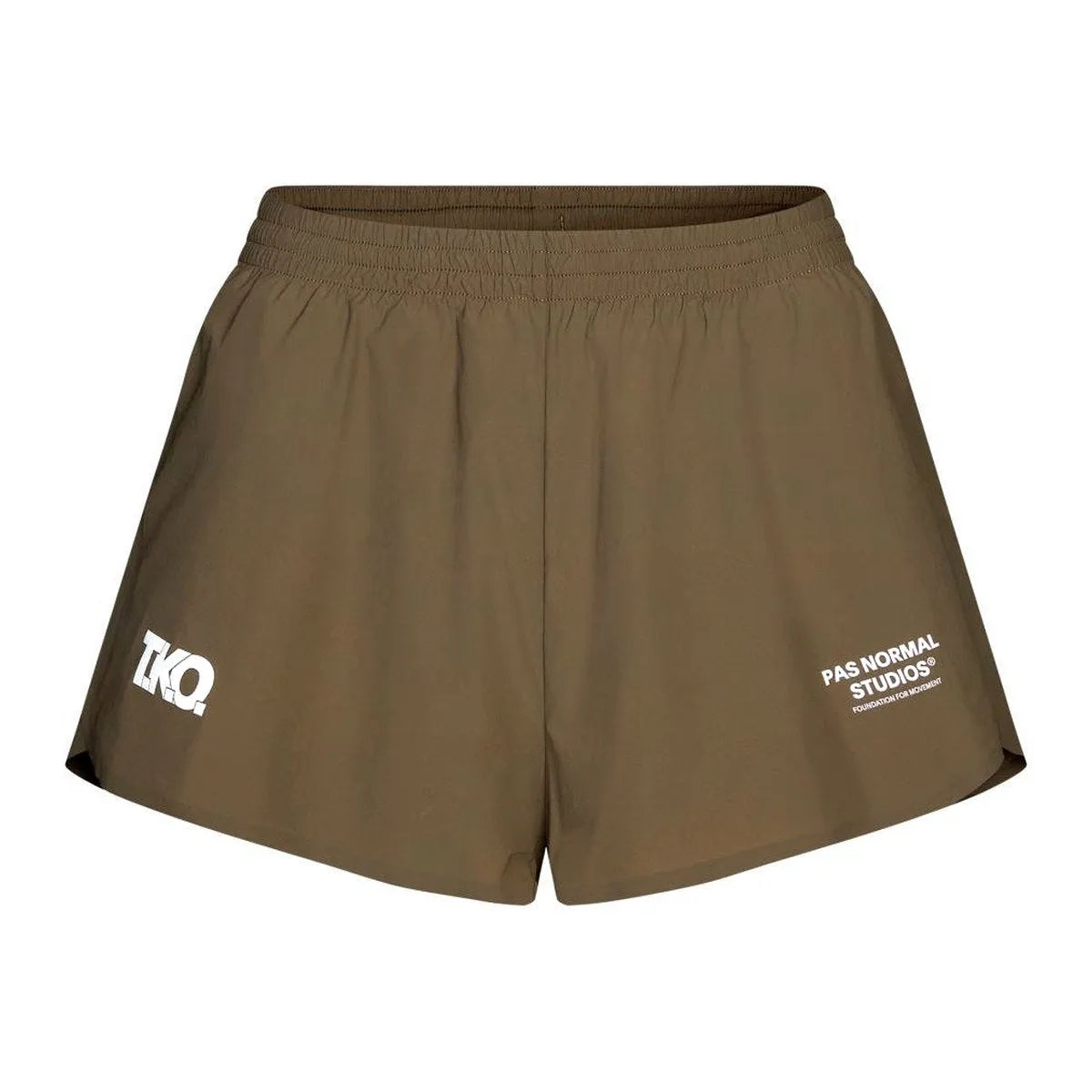 PAS NORMAL STUDIOS Women T.K.O. Balance Shorts - Dark Stone