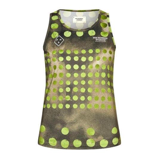 PAS NORMAL STUDIOS Women T.K.O. Balance Singlet - T.K.O. Moss Green