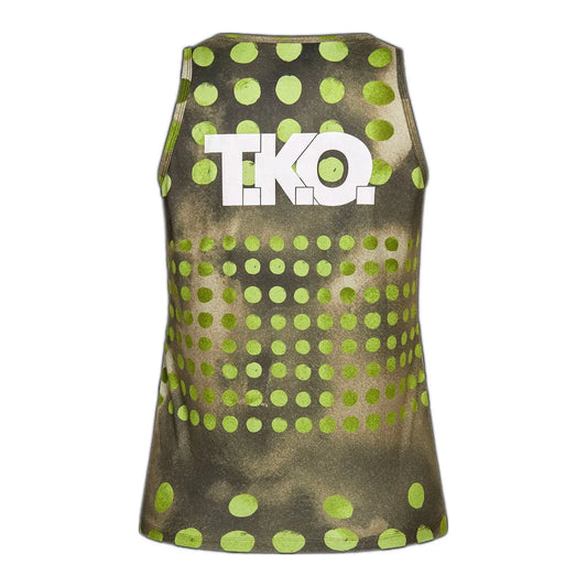 PAS NORMAL STUDIOS Women T.K.O. Balance Singlet - T.K.O. Moss Green