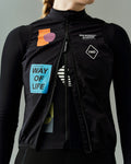 PAS NORMAL STUDIOS Women T.K.O. Mechanism Stow Away Gilet - Black
