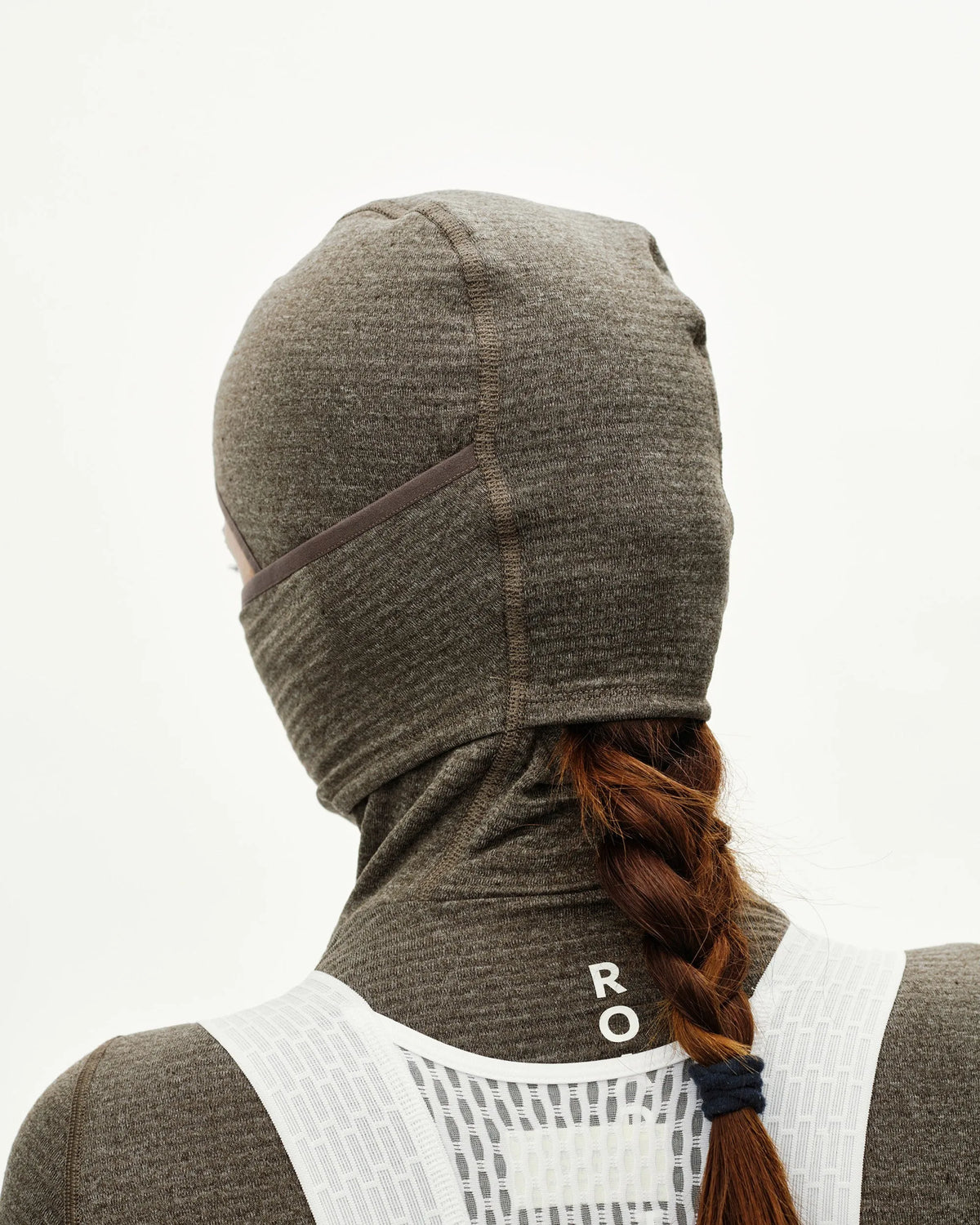 PAS NORMAL STUDIOS Women Thermal Hooded Baselayer Windproof - Dark Coffee