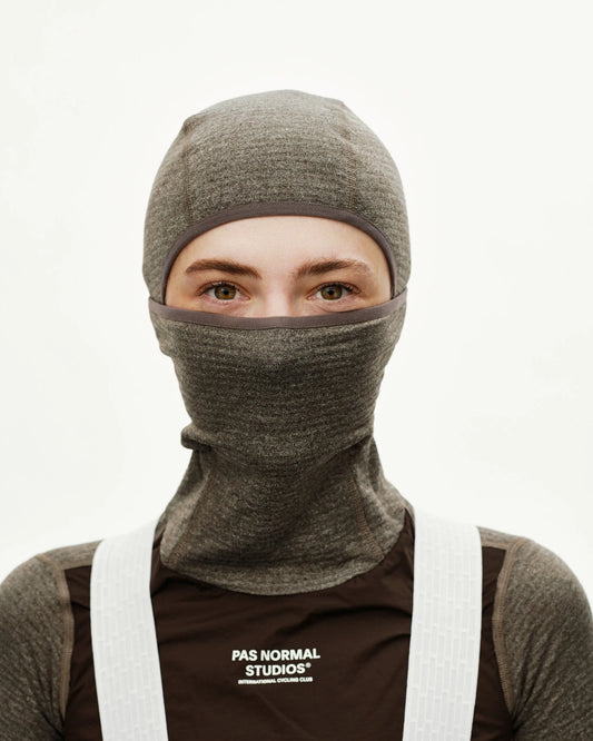 PAS NORMAL STUDIOS Women Thermal Hooded Baselayer Windproof - Dark Coffee
