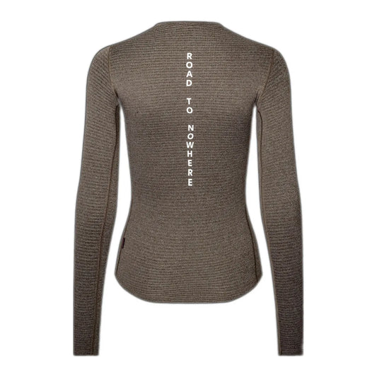 PAS NORMAL STUDIOS Women Thermal Long Sleeve Baselayer - Dark Coffee