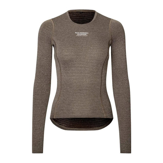 PAS NORMAL STUDIOS Women Thermal Long Sleeve Baselayer - Dark Coffee