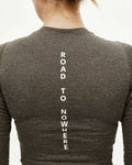 PAS NORMAL STUDIOS Women Thermal Long Sleeve Baselayer - Dark Coffee