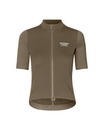 PAS NORMAL STUDIOS Dames Escapism Wool Fietsshirt - Dark Stone