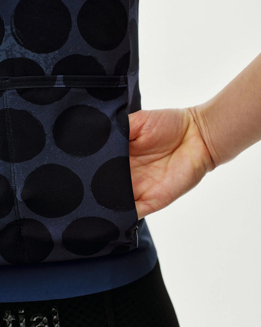 PAS NORMAL STUDIOS Women's Essential Jersey - Dot Dark Navy