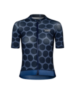 PAS NORMAL STUDIOS Dames Essential Fietsshirt - Dot Dark Navy