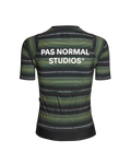 PAS NORMAL STUDIOS Women's Essential Jersey - Light Olive Stripe