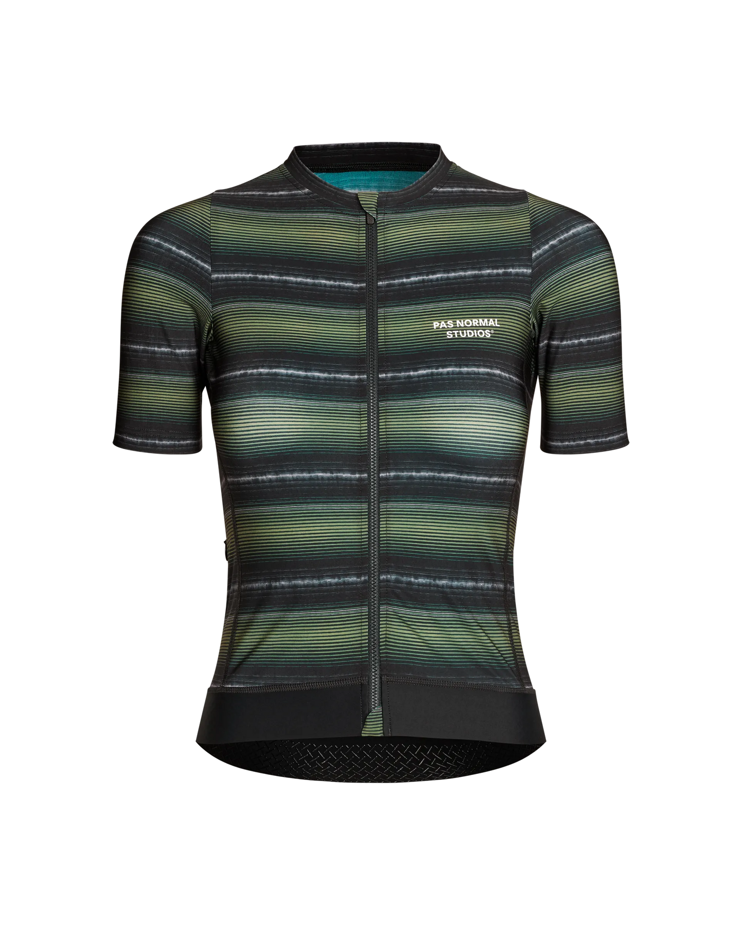 PAS NORMAL STUDIOS Women's Essential Jersey - Light Olive Stripe
