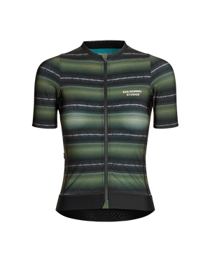 PAS NORMAL STUDIOS Damen Essential Trikot - Light Olive Stripe