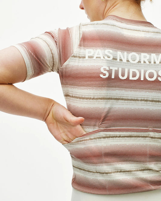 PAS NORMAL STUDIOS Women's Essential Jersey - Off White Stripe