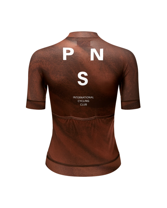 PAS NORMAL STUDIOS Women's Mechanism Jersey - AOP Light Brown