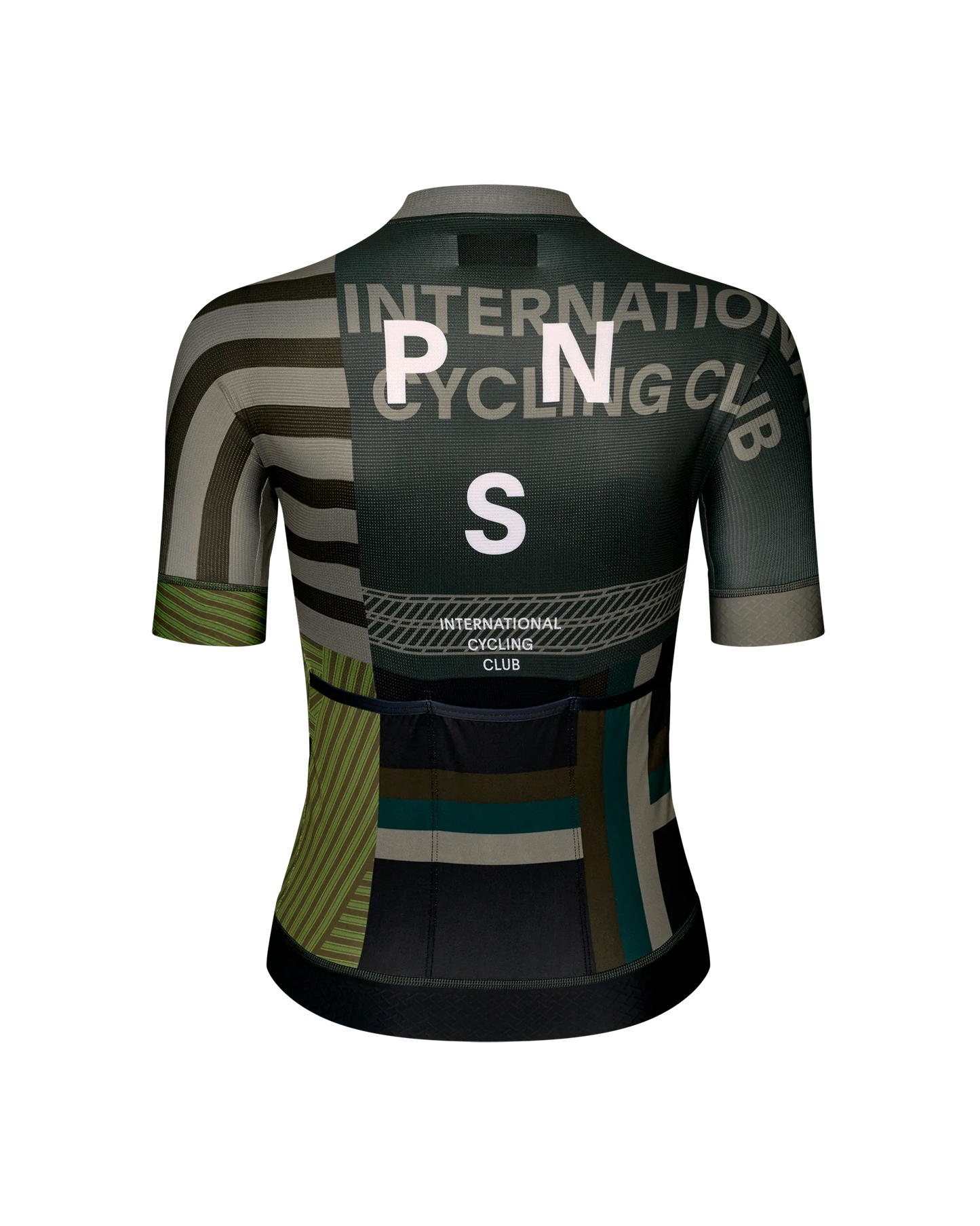 PAS NORMAL STUDIOS Women`s Mechanism Jersey - AOP International Earth